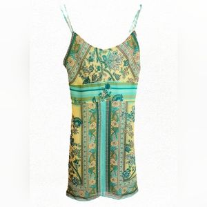 Guess Mini Dress Chiffon Paisley Size 3